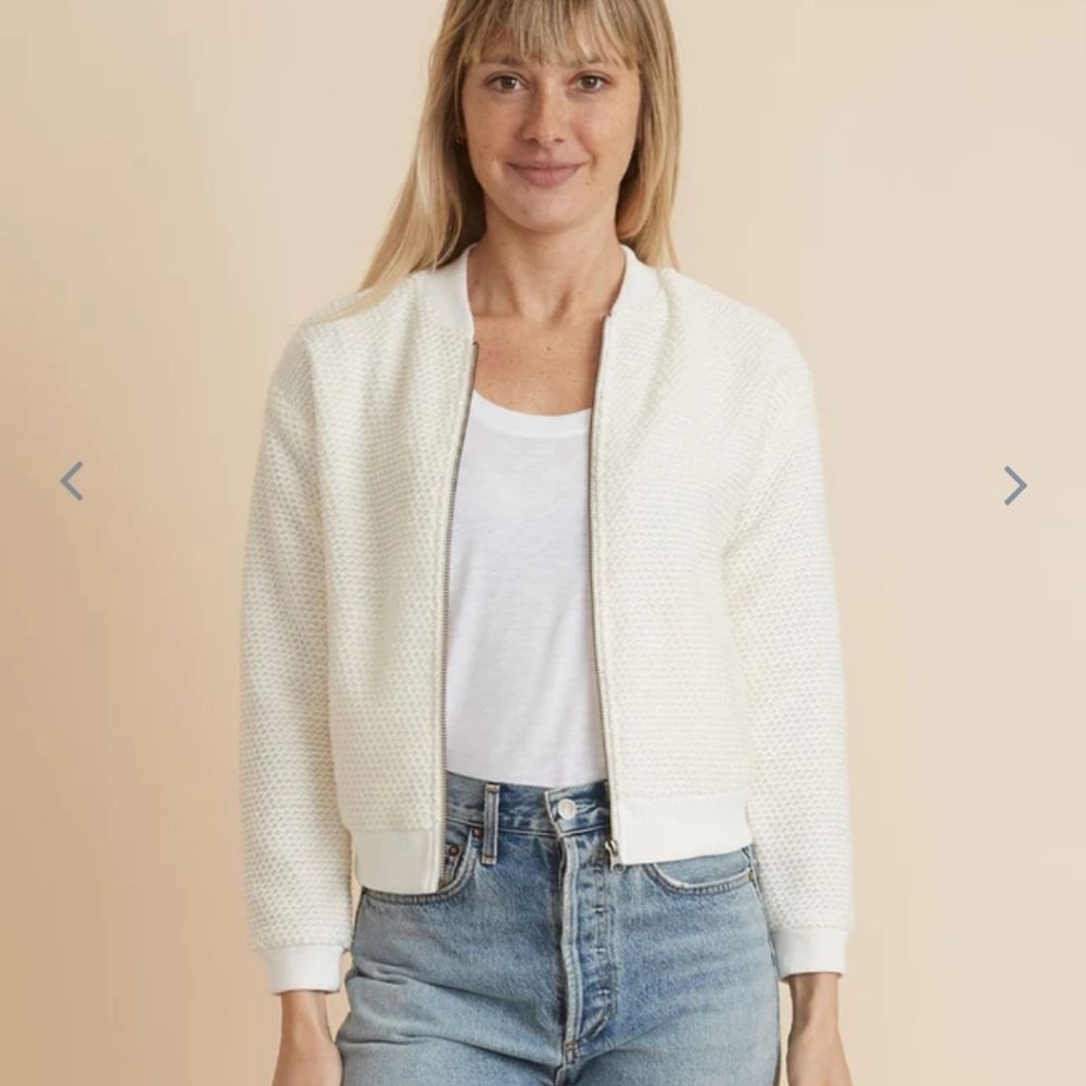 MARINE layer Birdseye Bomber in Natural